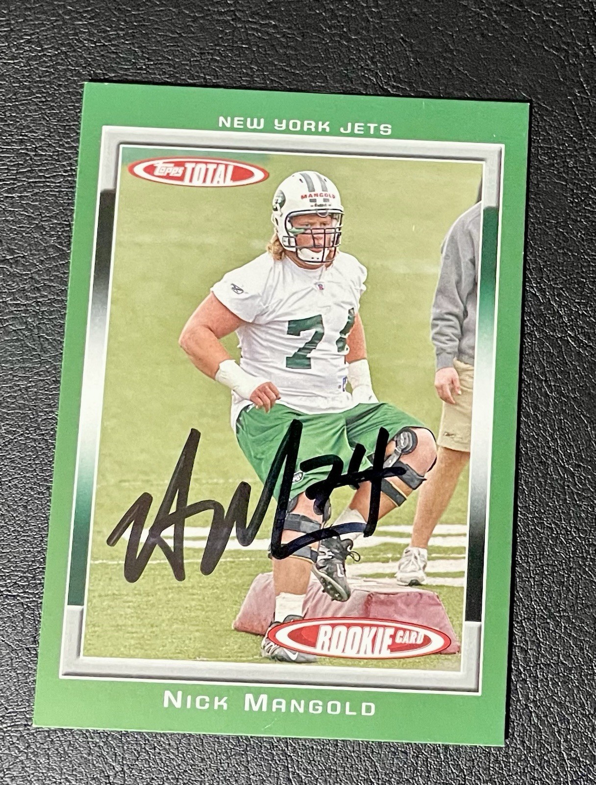 Nick Mangold Topps Total #520 Base