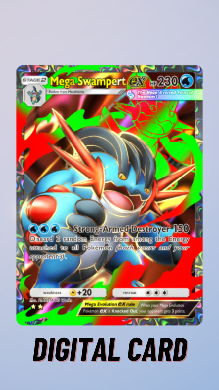 Mega Swampert EX Fantastical Parade Pokemon TCG Pocket 2 Star (English) Mega Swampert EX Fantastical Parade Pokemon TCG Pocket 2 Star (English)