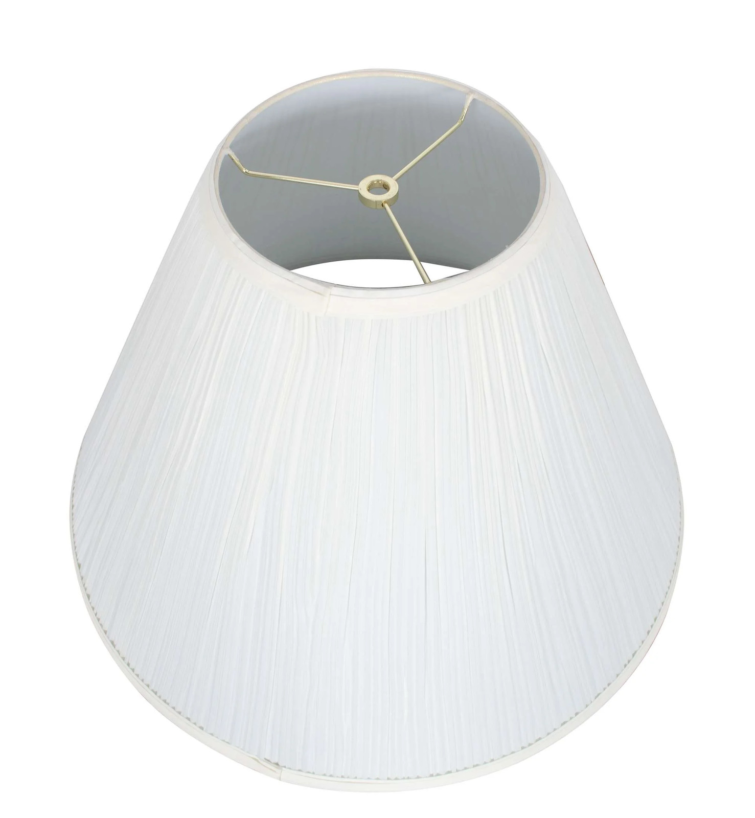7X18X13" Empire Off-White Pleated Lamp Shade thumbnail 2