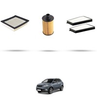 Hoffcar Wartungsset - 3 Filter FüR Ssangyong Actyon 2.0 Xdi 110Kw Ab 2012