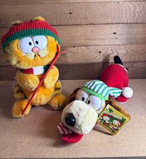 Fun Farm by Dakin Garfield  Odie Plush Stuffed Animal Lot w/ Tags, 32-2480