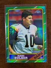 2005 Topps Chrome Throwbacks Refractor Marc Bulger /100 RARE! 🔥 #TB31 Rams