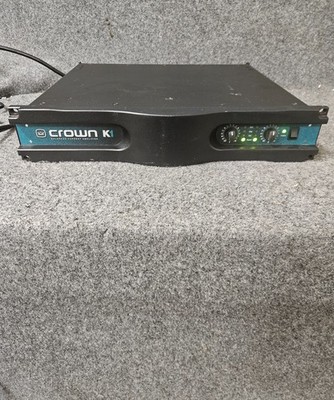 Crown K1 Balanced Current Stereo Power Amplifier (BCA) | 2-Channel | Black