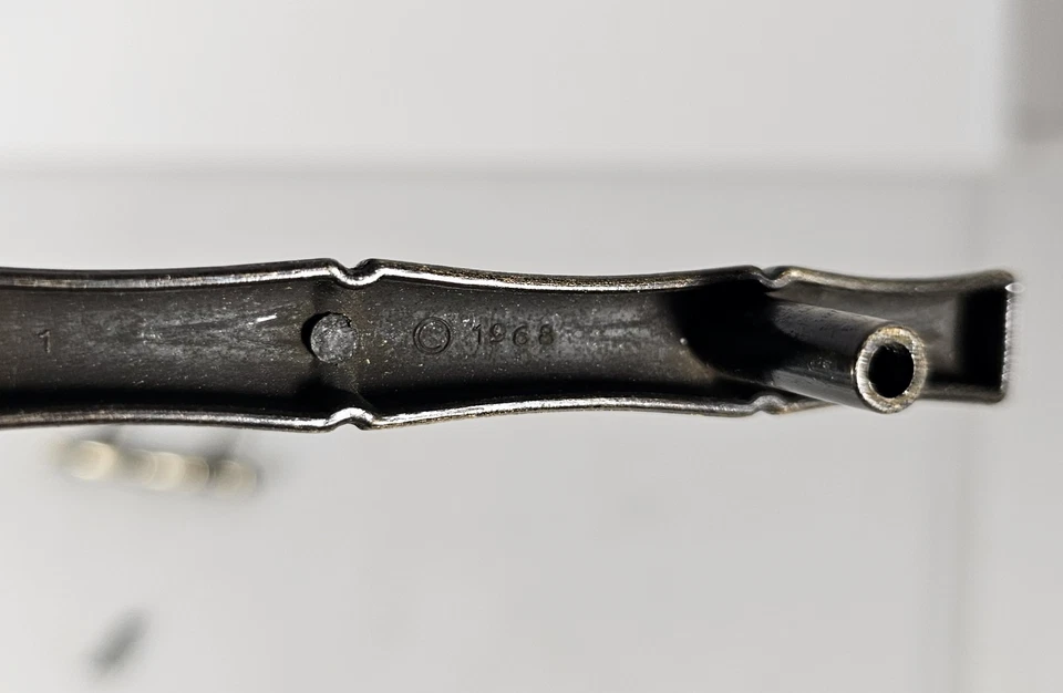 3 tiradores de gabinete de cajones vintage, 1968 Foto 3 de 3