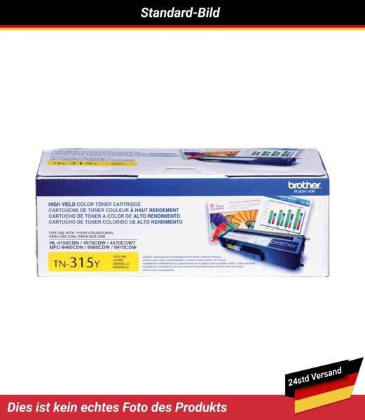 TN-315Y Brother HL-4150CDN Tonerkartusche Gelb-image