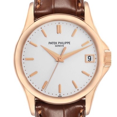 Patek Philippe Calatrava Rose Gold Mens Watch 5127 5127R Papers