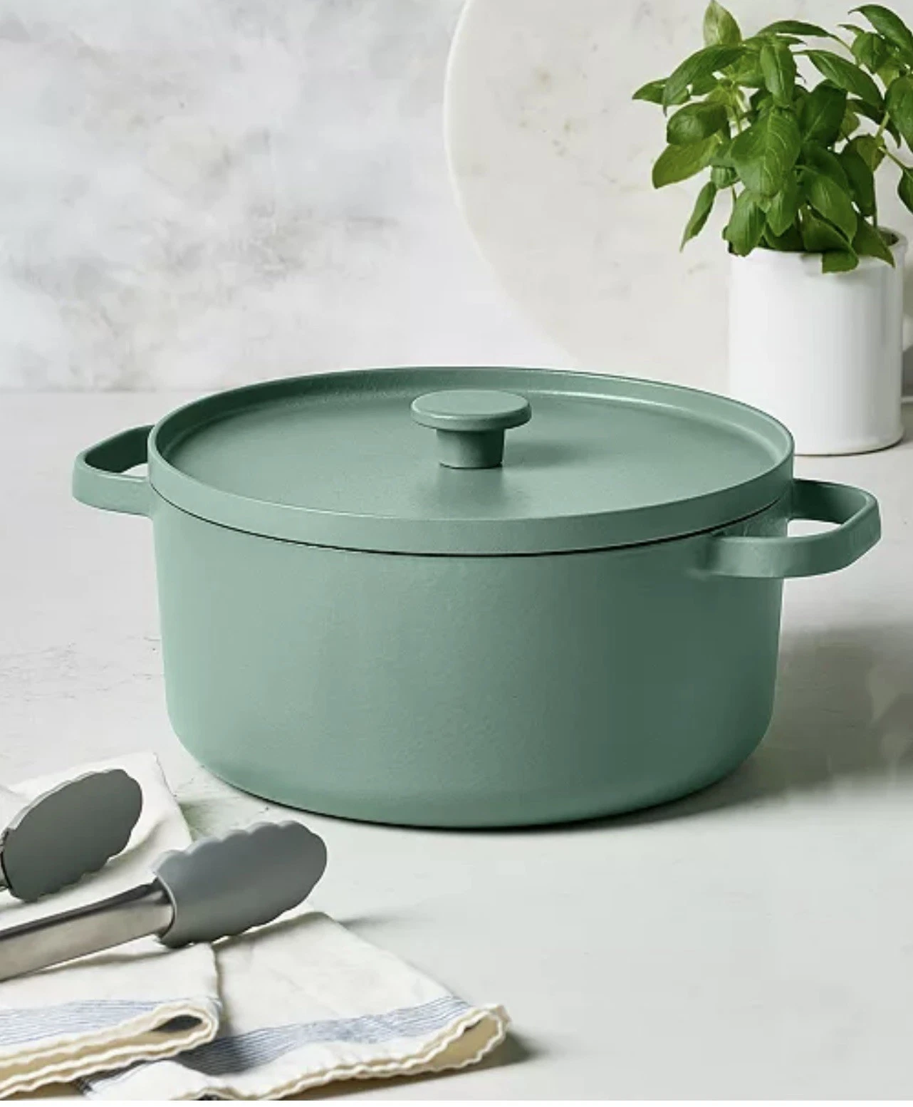 The Cellar Enameled Cast Iron 6-Qt. Dutch Oven