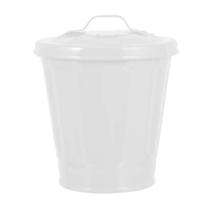Corbeille À Déchets Poubelle Pour Comptoir Petites Poubelles Avec Couvercle - Photo 1/4