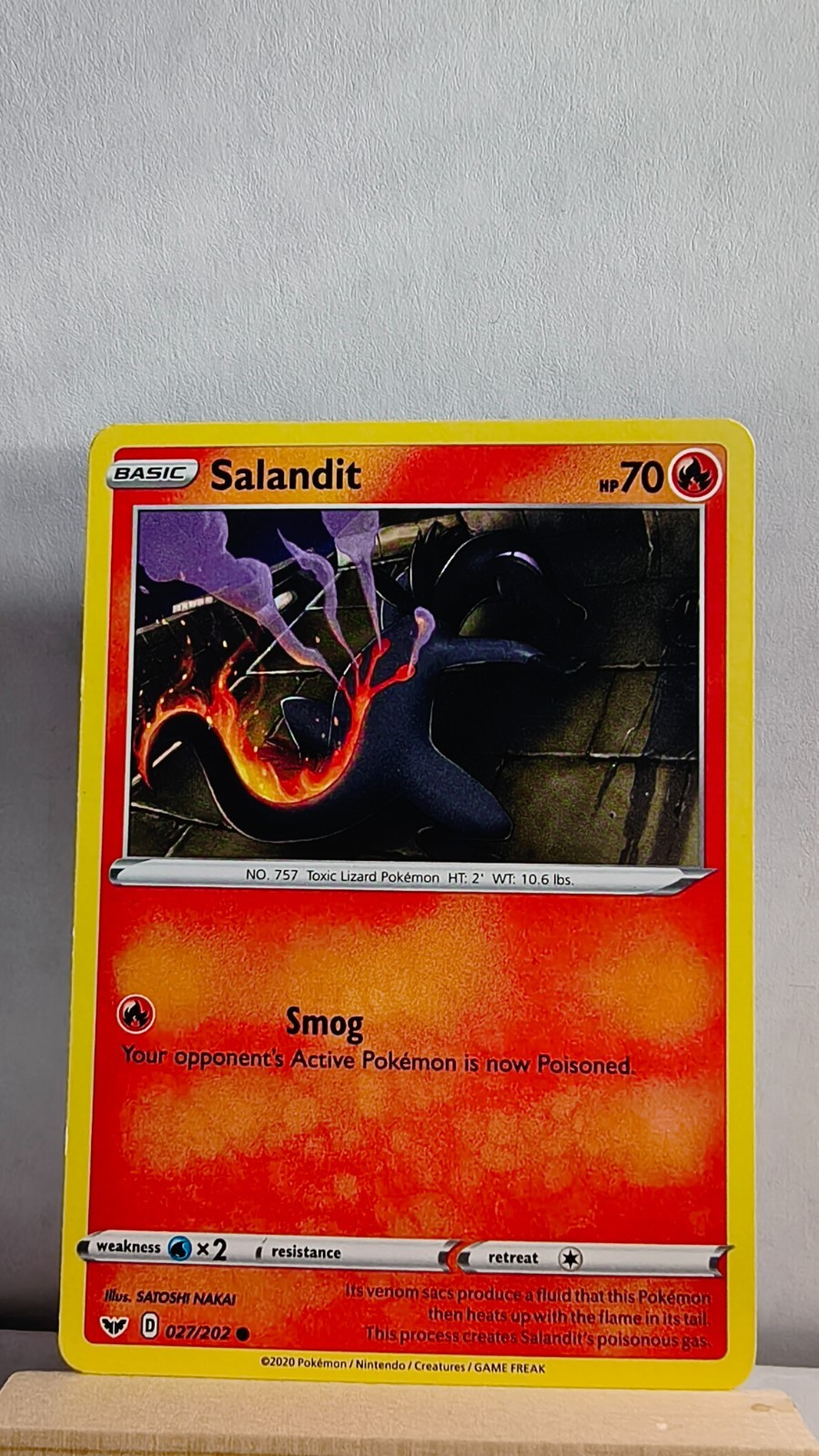 Salazzle [LP] - Pokemon TCG Sword & Shield Base 028/202 [Uncommon]