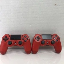 Sony Playstation 4 PS4 Dualshock 4 OEM Controller RED CUH-ZCT2U *read*