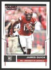 James Quick #398 2017 Score Louisville CardinalsRC Rookie