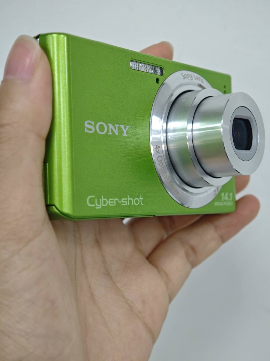 SONY Cyber Shot DSC-W610 green 14.1MP 4x Optical Zoom 95% NEW