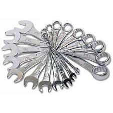 Image of Kamasa Combination Spanner Set 22-Piece (6mm to 19mm / 1/4" to 7/8") LT-SP2422