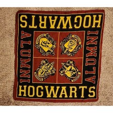 Harry Potter Hogwarts Alumni Handkerchief Bandana Scarf Wizard