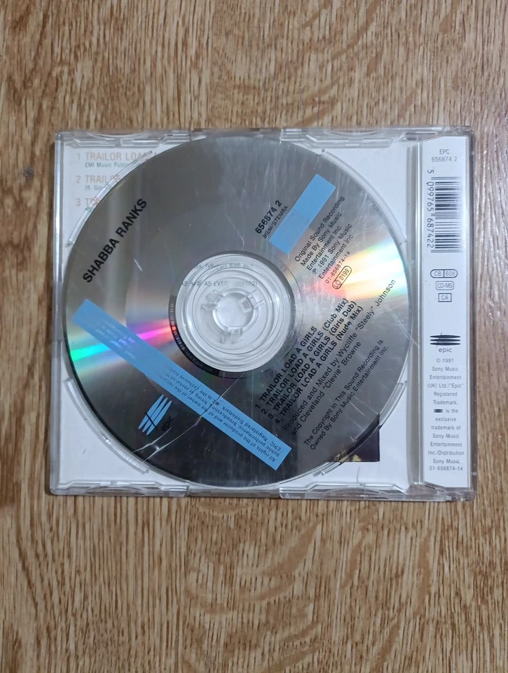 SHABBA RANKS - TRAILOR LOAD A GIRLS - 1991 MAXI CD SINGLE — 第 2/4 张图片