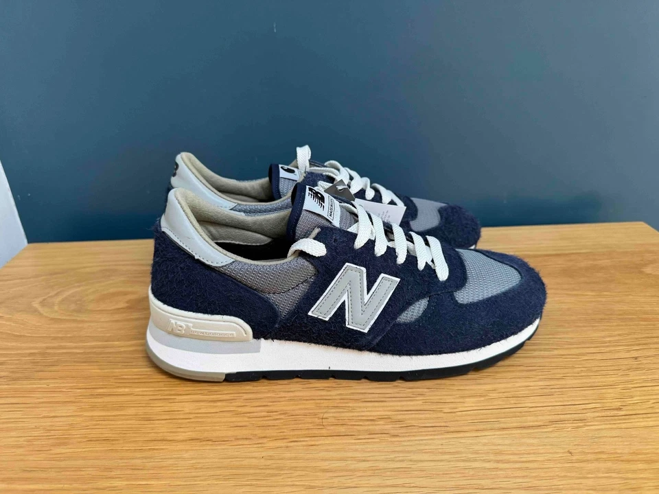 Brand new: New Balance x Carhartt 990 V1 Navy UK 11 - Image 3 of 4