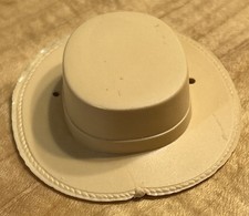 Vtg 1960s MARX Best Of The West Johnny West Jane West Bolero Beige Rubber Hat