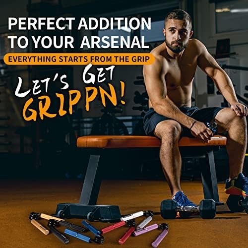 Grip Strength Trainer Set – 6 Pack Hand & Forearm Exercisers
