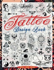 Tattoo Design Book: Over 1000 Small and Minimalist Tattoo Designs for Artists, P