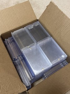 Lot Of 65 USED One Touch Magnetic Card Holders Various Brands, Multiple Sizes