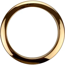 Bass Drum O's Bass Drum O Port Ring 4 in. Brass LN