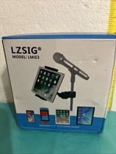 Universal Phone And Tablet Holder for Microphone Stand LZSIG NIB