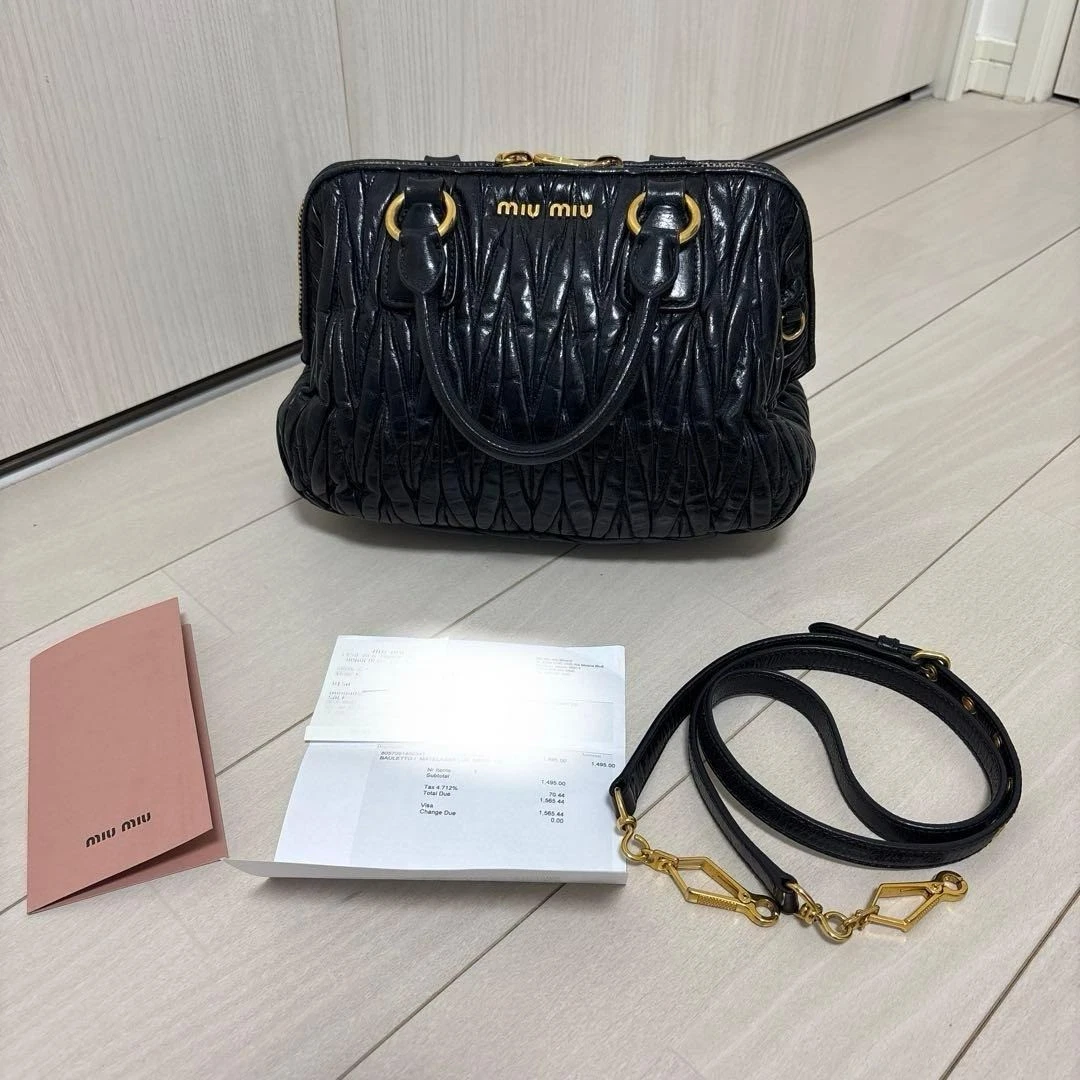 MIU Matelasse Bags & Handbags for Women for sale | eBay