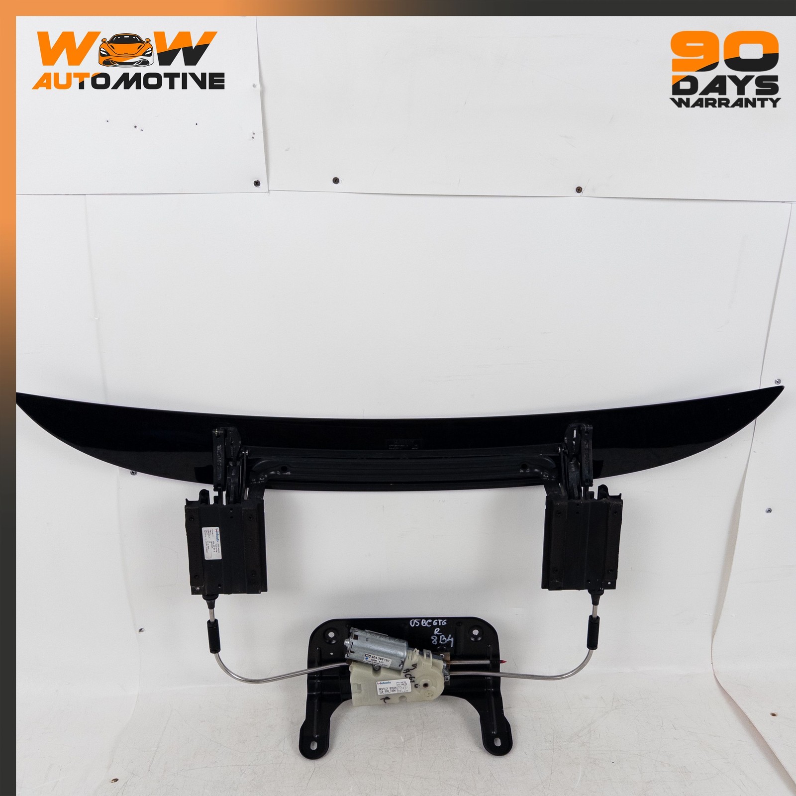 04-10 BENTLEY CONTINENTAL GT COUPE TRUNK DECK LID SPOILER WING PANEL MOTOR OEM