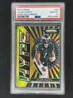 2023 PANINI PRIZM FOOTBALL JALEN HURTS HYPE GOLD PRIZM 02/10 EAGLES PSA 10 🔥