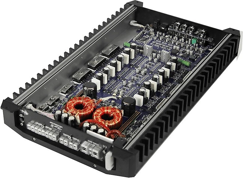 hifonics ZXE600/ analogico a 6 canali in classe A/B dsp - Immagine 3 di 4