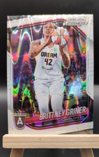 2025 Panini Prizm WNBA - Brittney Griner #46 White Seismic Prizm
