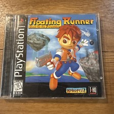 Floating Runner Quest for the 7 Crystals Sony PlayStation, 1996, Complete