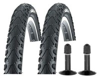 2X Kenda 20 Zoll Fahrradreifen 20X1.75 Reifen 47-406 Inkl. 2X Schlauch Mit Av