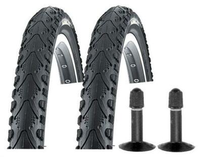 2x Kenda 20 Zoll Fahrradreifen 20x1.75 Reifen 47-406 inkl. 2x Schlauch mit AV