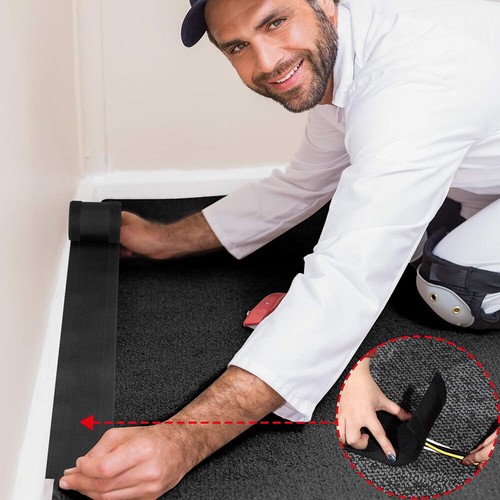 3M Cable Grip Strip Floor Cable Cover Carpet Cords Protector Cable Management - Picture 2 of 25
