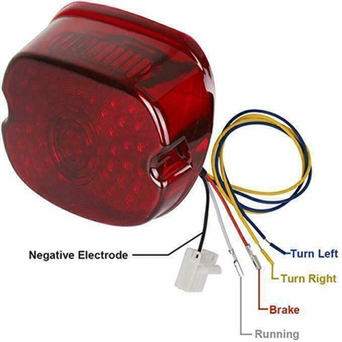 Rear Brake Tail Turn Signals Light Lamp For Harley XL 1200N Nightster 2007-2011 - Picture 11 of 11