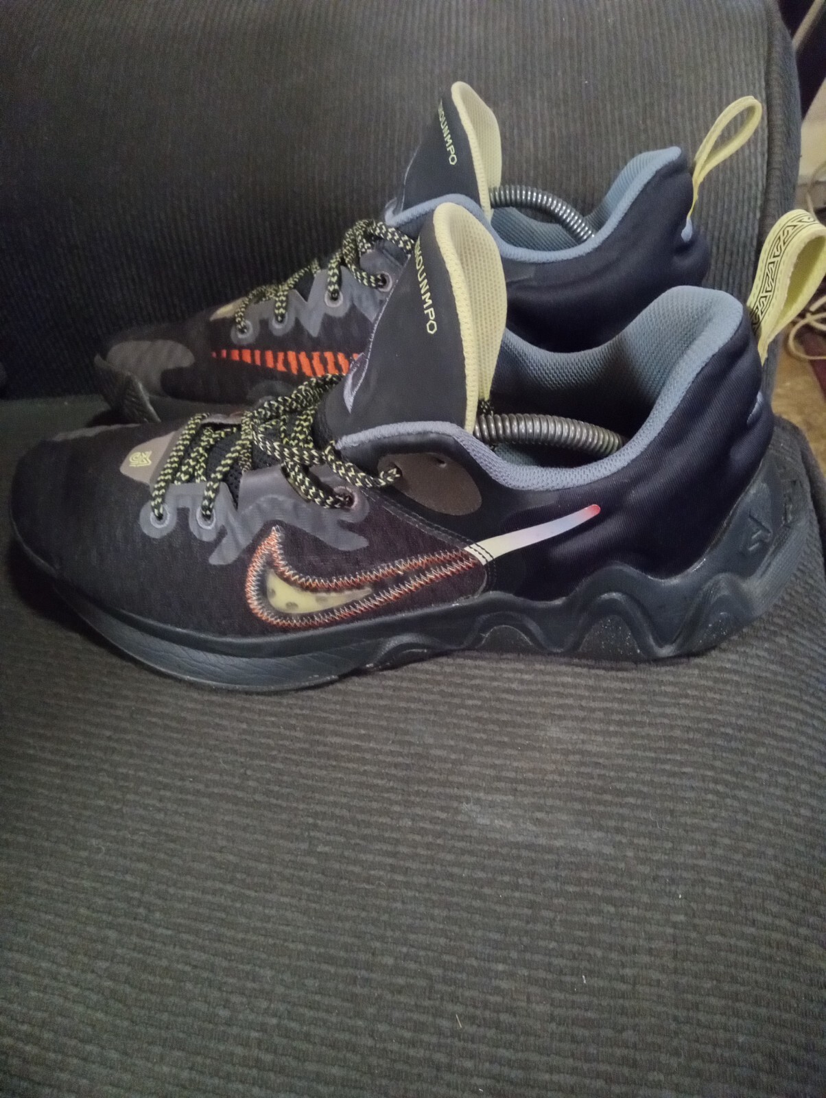 SAOLA Scarpa Nike Giannis uomo taglia 8 Immortality Force Field nera bassa