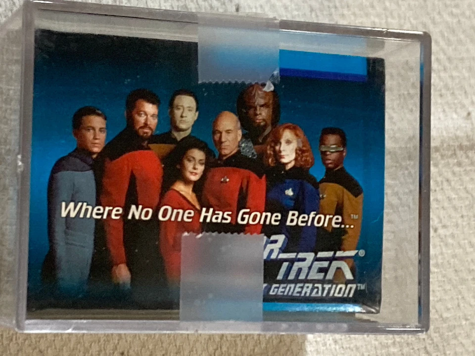 1992 SkyBox Star Trek The Next Generation 1-120 BASE Card Set NM + Chase 01A-01E - Image 3 of 4