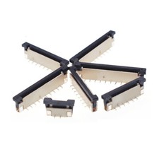 FFC FPC Socket 4-40Pin Vertical Type Ribbon Flat Connector SMD 0.5mm/1.0mm Pitch