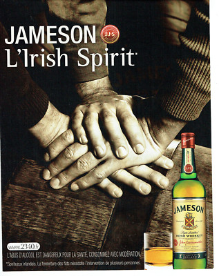 Werbung Advertising 088 2007 Jameson Irishy Spirit Whisy