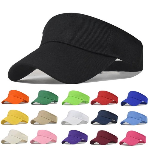 Visor Hat, Peaked Cap Unisex Solid Color, Casual Summer Cap, Outdoor Sports, Sun