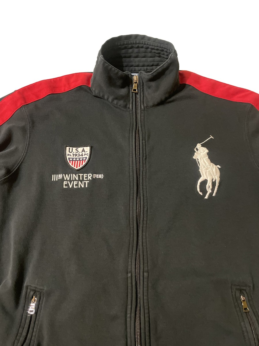 Polo Ralph Lauren Winter Event Track jacket Large EUC | eBay Polo Ralph Lauren Winter Event Track jacket Large EUC | eBay