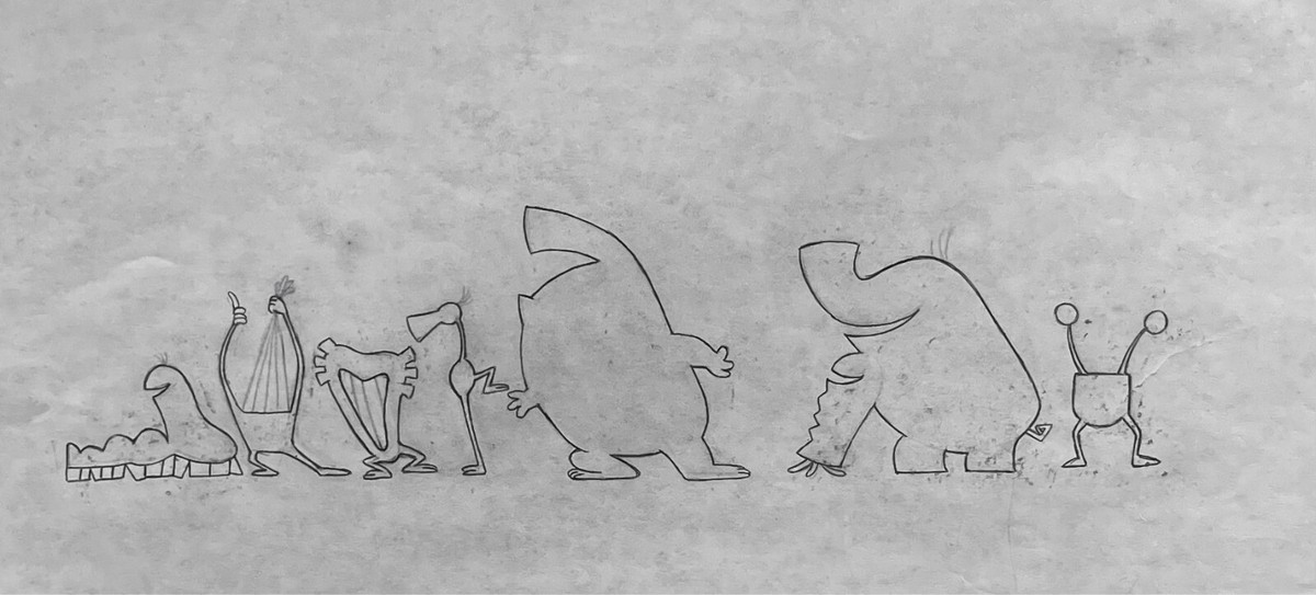 FLOWER PLANET EXPO 90 Japan 1990 Pencil Drawing PRODUCTION