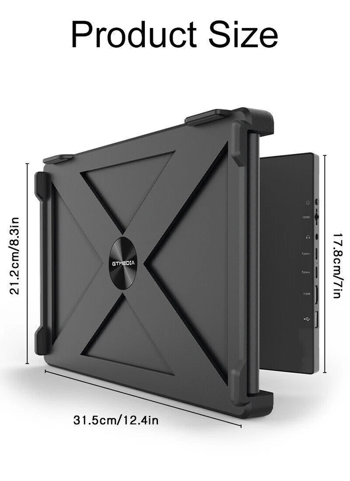 Dualer Triple Tragbarer Monitor Extender Monitor Bildschirm für Laptop 13-17,3'' - Bild 4 von 4