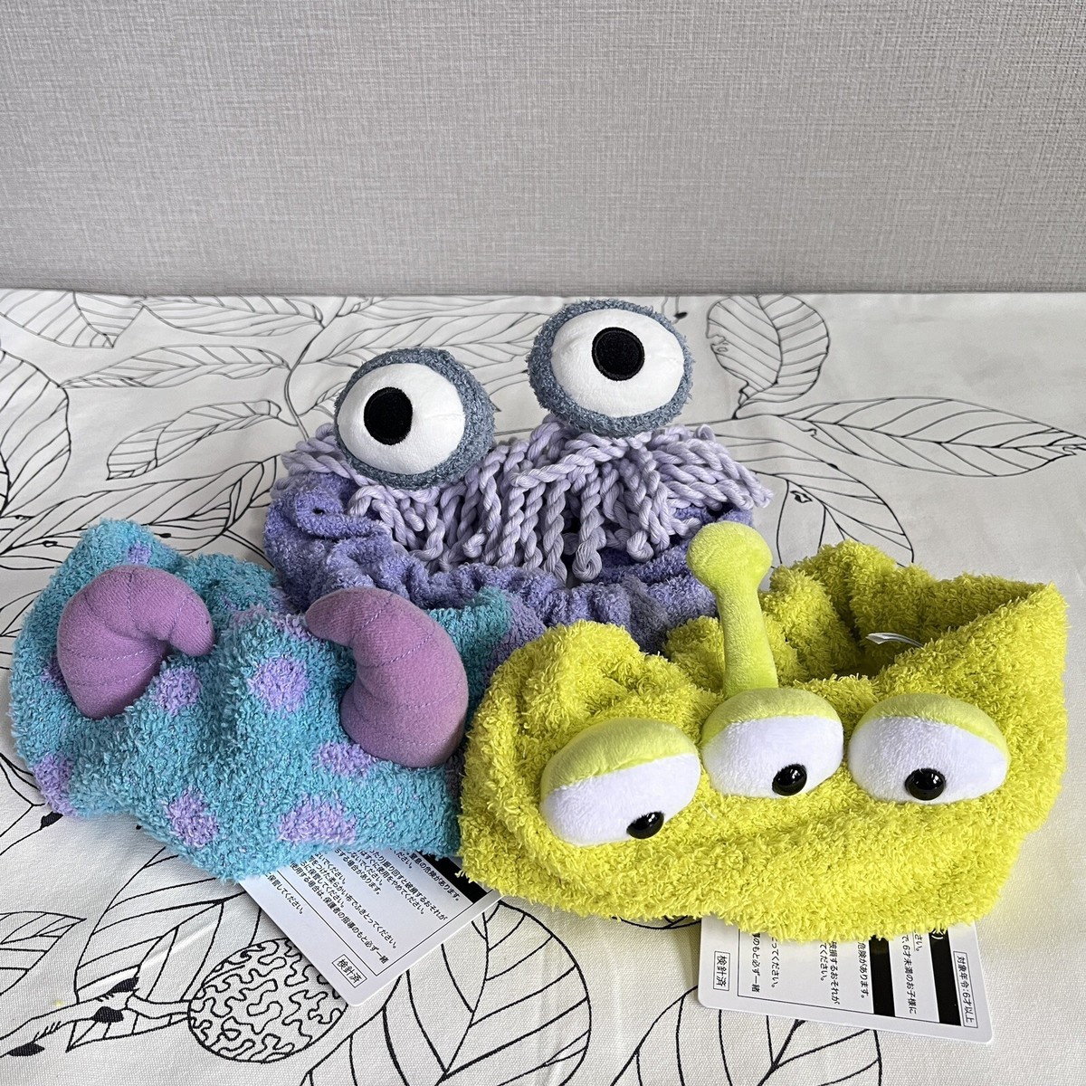 Tokyo Disney Resort Headband Boo & Sulley & Little Green Man