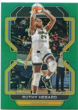 2022 Panini Prizm WNBA RUTHY HEBARD #4 GREEN PRIZM SKY