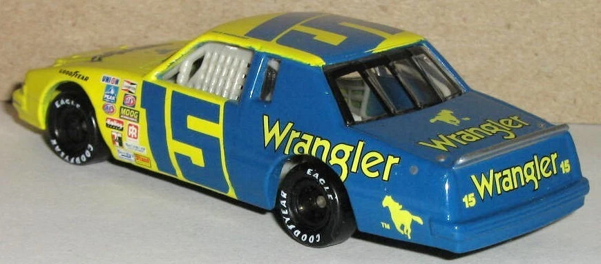 1/64 = RCCA = DALE WONHARDT SR #15 / WRANGLER / FORD THUNDERBIRD coche de carreras 1982 Foto 2 de 3