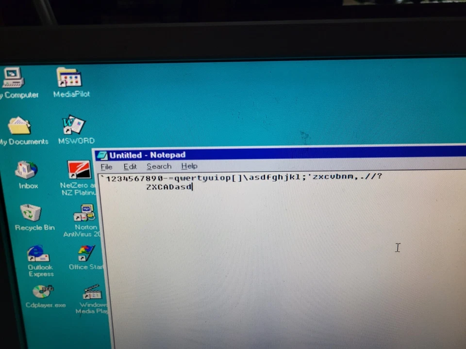 IBM M15 Keyboard Select-Ease Split Ergonomic Keyboard IBM Options Lexmark WORKS - Image 2 of 4