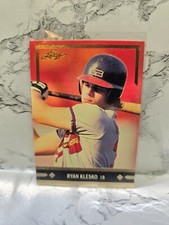 1991 Leaf Gold Rookies Ryan Klesko Rookie Card #BC21 MLB Braves w/Soft Sleeve. rookie card picture