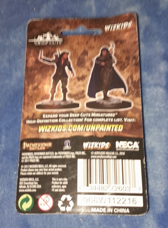 Pathfinder: Deep Cuts Miniatures - Miniatura Umana Ladra (Femmina) Non Dipinta - 5